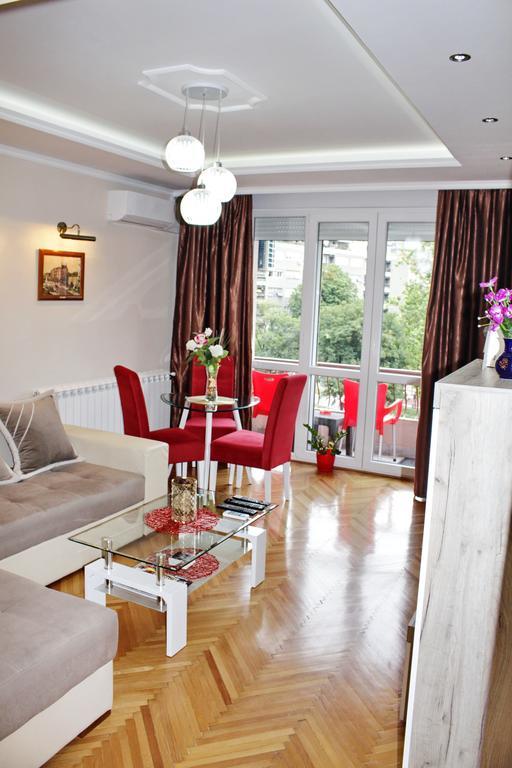 Kristi Lux Apartment Center Free Parking Fast Wifi Belgrado Buitenkant foto